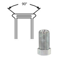 Verschraubung Bördel E