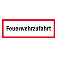 Feuerwehr-Zufahrt