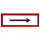 Richtungspfeil Folie selbstklebend 297 x 105 mm