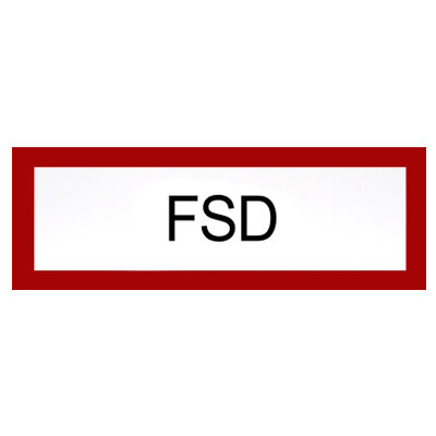 FSD Kunststoff 297 x 105  mm