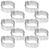 10 Stück 2-Ohr Schellen,  Druckluftschellen,...