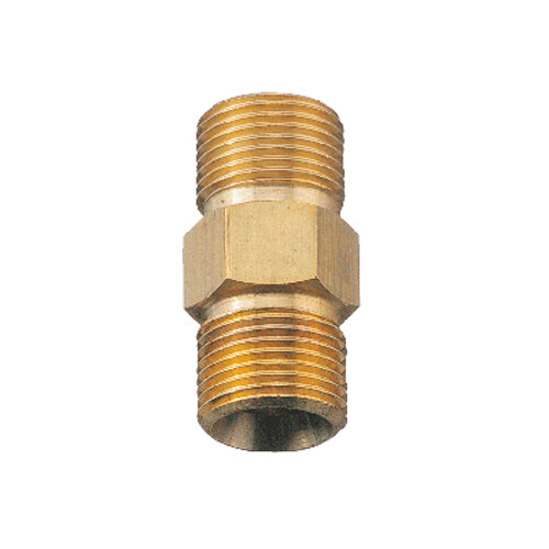 Druckluft Kupplung Doppelnippel Doppelgewindestutzen G3/8 x G3/8 Außengewinde