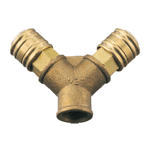 Druckluft Abzweigkupplung 3/8" Innengewinde