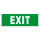Text " EXIT " Folie selbstklebend 297 x 105 mm