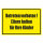 Hinweisschild - Betreten verboten ! Eltern haften für ihre Kinder