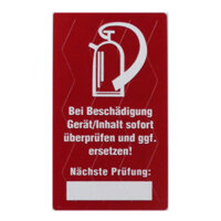 1000 Prüfsiegel für Feuerlöscher