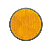 Reflektor / Katzenauge / Rückstrahler gelb 90 mm in...
