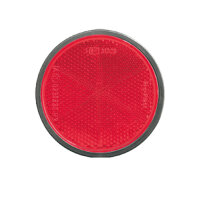 Reflektor / Katzenauge / Rückstrahler rot 90 mm in...