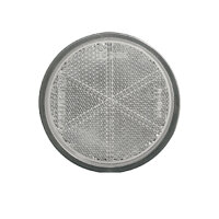 Reflektor / Katzenauge / Rückstrahler weiss 90 mm in...