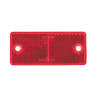 Reflektor / Katzenauge / Rückstrahler rot 90 x 40...