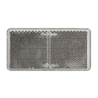 Reflektor / Katzenauge / Rückstrahler weiss 94 x 44...