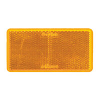 Reflektor / Katzenauge / Rückstrahler gelb 105 x 55...