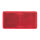 Reflektor / Katzenauge / Rückstrahler rot 105 x 55 mm, selbstklebend