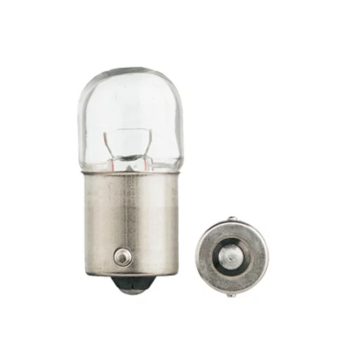 2 Stück Glühlampen im Blisterpack 12V 10W Ba15s