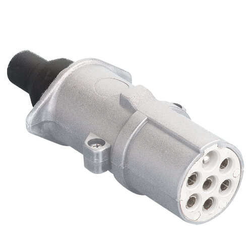 Alu-Stecker 7-pol. 2 4 Volt Norm:S Steckanschluss