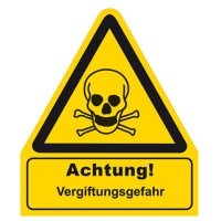 Achtung ! Vergiftungsgefahr Folie