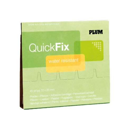 QuickFIX Pflaster - Refill 45 Water resistant -wasserfest-