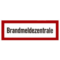 Brandmeldezentrale Folie 297 x 105  mm
