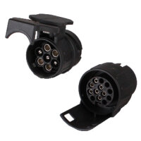 SET: Anhänger Adapter Stecker Minikurzadapter 13 auf...