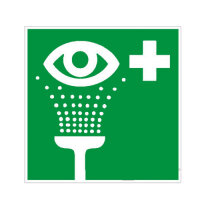 Augenspüleinrichtung Folie selbstklebend 150 x 150 mm