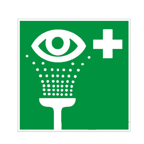 Augenspüleinrichtung Kunststoff  150 x 150 mm