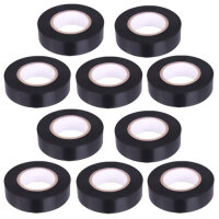 10  Stück PVC Isolierband Klebeband 10 Meter lang 15...