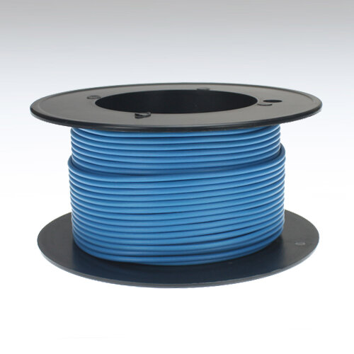 Kabel 0,75 qmm blau 25m