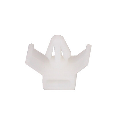 10 Stecksockel für Kabelbinder - weiss - bis 4,8 mm breite
