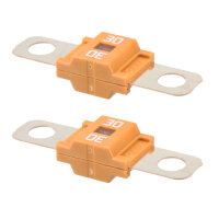 2 x Leistungssicherung Streifensicherung Midi / orange /...