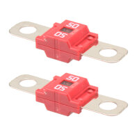 2 x Leistungssicherung Streifensicherung Midi / rot / 50A...
