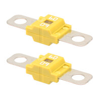 2 x Leistungssicherung Streifensicherung Midi / gelb /...