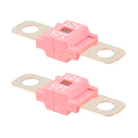 2 x Leistungssicherung Streifensicherung Midi / pink /...