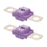 2 x Leistungssicherung Streifensicherung Midi / violet /...