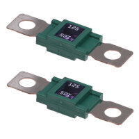 2 x Leistungssicherung Streifensicherung Mega / grün...