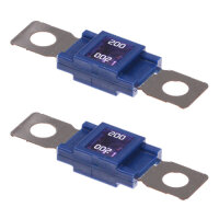 2 x Leistungssicherung Streifensicherung Mega / blau /...