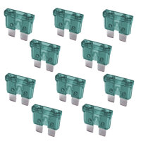 10 x Flachstecksicherung 35A / 32V / dunkelgrün