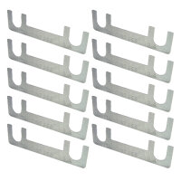 10 x Streifensicherung MS-U / Blattsicherung / 40A / 32V