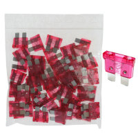 50 x Flachstecksicherung 4A / 32V / pink