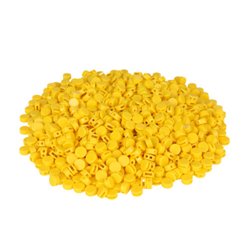 1000 St. Kunststoffplomben gelb 8mm