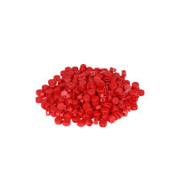 250 St. Kunststoffplomben rot 8mm