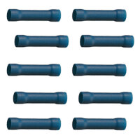 10 Stück Stossverbinder Quetschverbinder blau