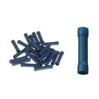 25 Stück Stossverbinder Quetschverbinder blau