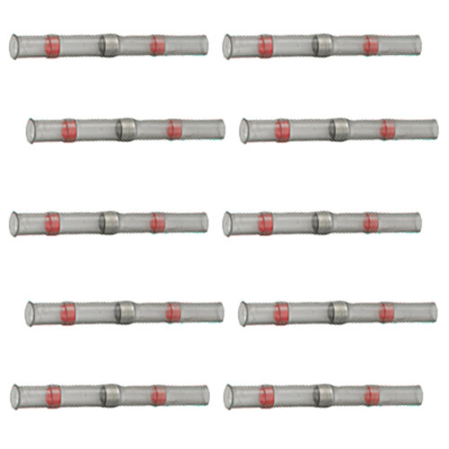 10 Stück Lötverbinder / Stossverbinder rot 0,5 - 1,5 qmm