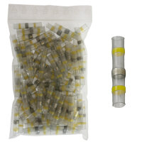 100 Stück Lötverbinder / Stossverbinder gelb...