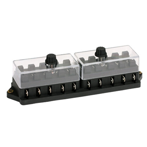 Sicherungskasten / Sicherungshalter / Sicherungsdose / für 10 Sicherungen