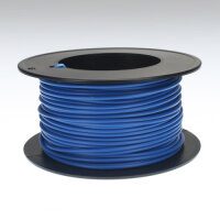 Kabel 1,0 qmm blau 25m