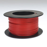 Kabel 1,0 qmm rot 25m