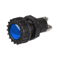 Kontrollleuchte, Kontrolllampe, Warnlampe 12V blau