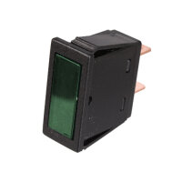 Kontrollleuchte, Kontrolllampe, Warnlampe, 12V grün