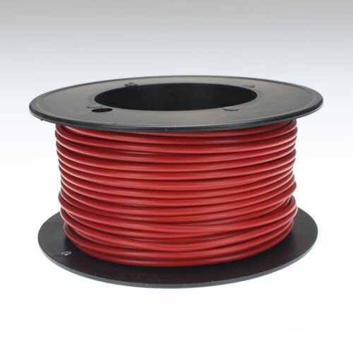 Kabel 1,5 qmm rot 25m